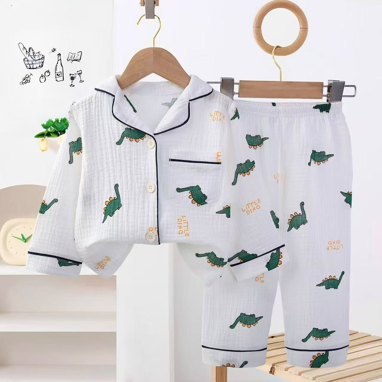 MUSLIN NIGHT SUIT