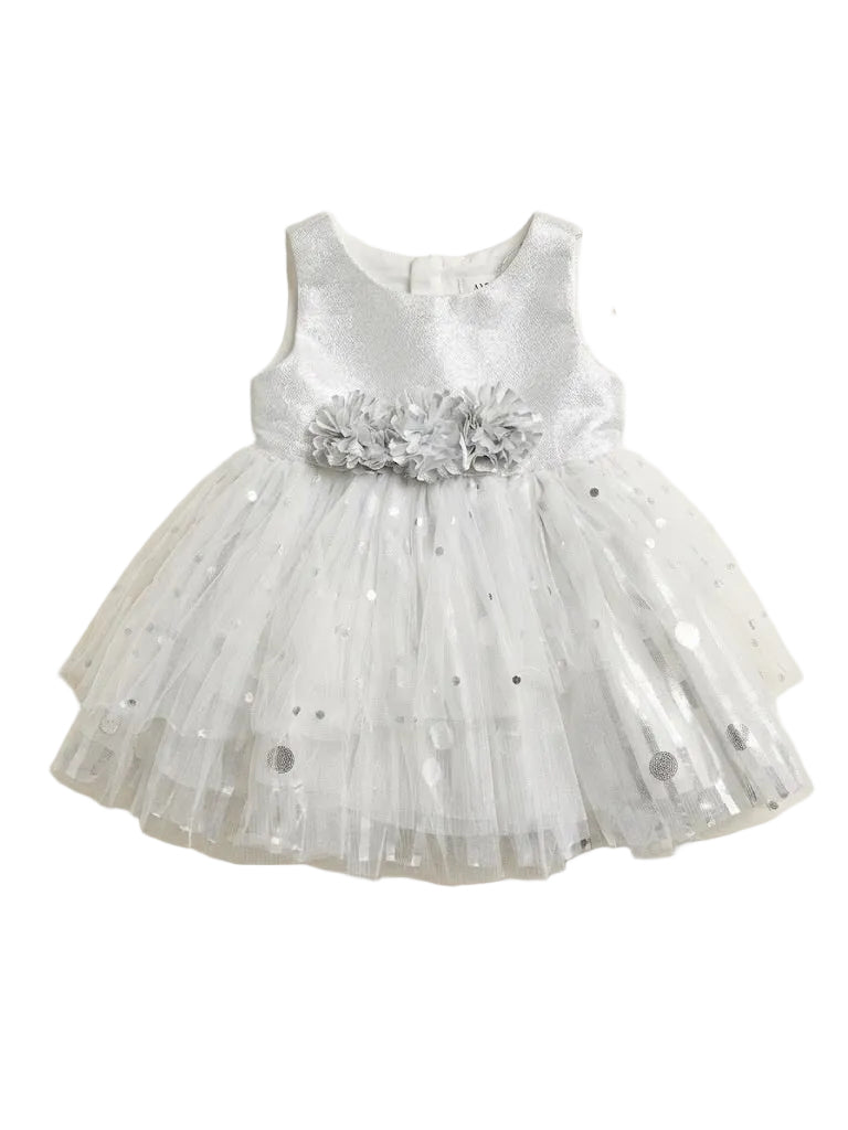 Sleeveless baby/toddler girl party dress