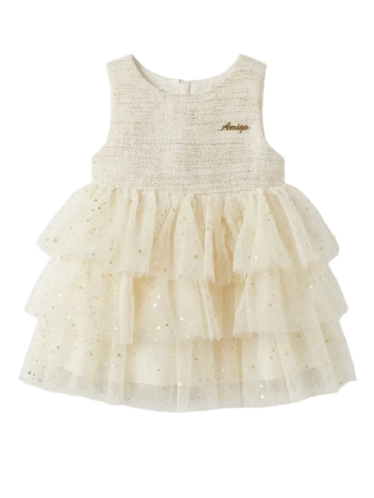 Sleeveless baby/toddler girl party dress