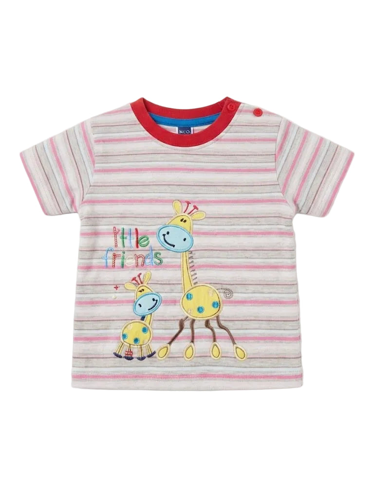 Kids' Striped "Little Friends" Giraffe