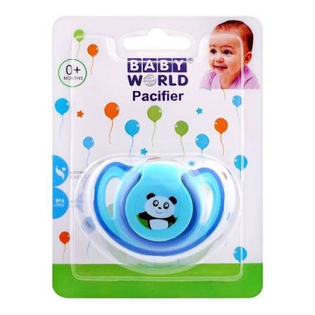 Baby World Silicone Pacifier – BPA-Free Soother for Newborns