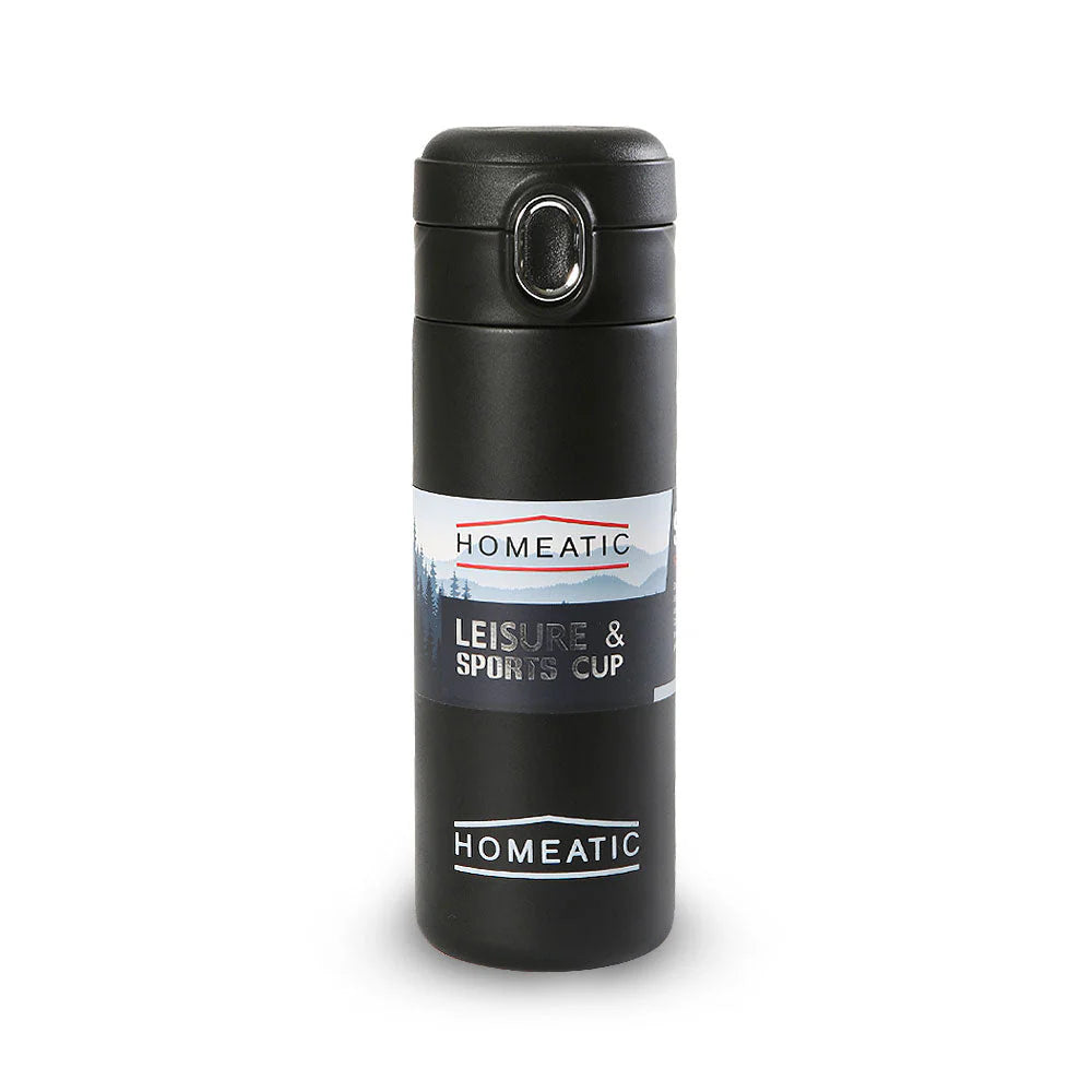 HOMEATIC LEISURE & SPORTS VACUUM FLASK - WATER BOTTLE 400 ML
