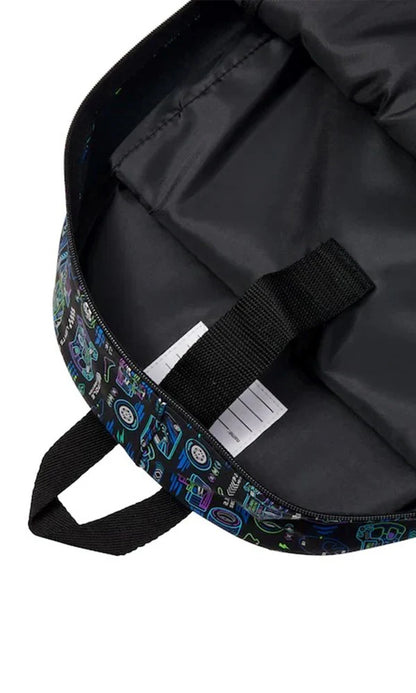 School Bag Racing Car 3D Black