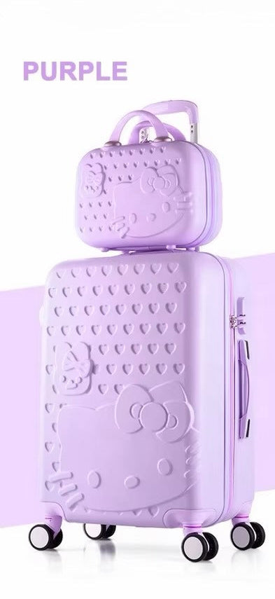 Hello Kitty 2-Piece Luggage Set