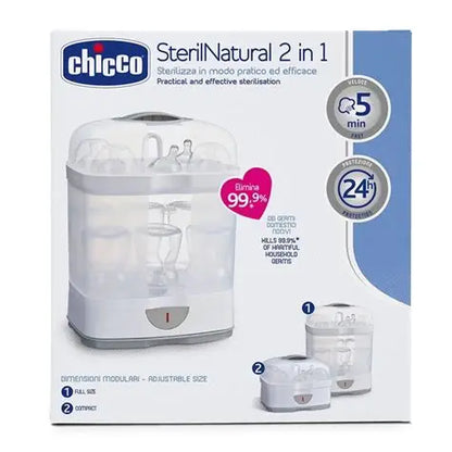 Chicco "SterilNatural 2 in 1," a baby bottle sterilizer