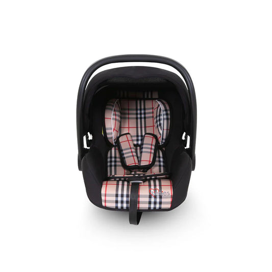 2-IN-1 BABY CARRIER & CAR SEAT (BEIGE CHECK, UNISEX)