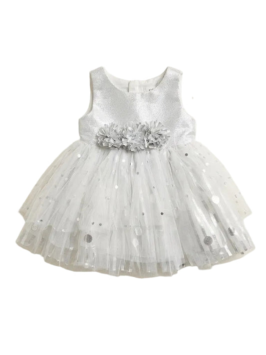Sleeveless baby/toddler girl party dress