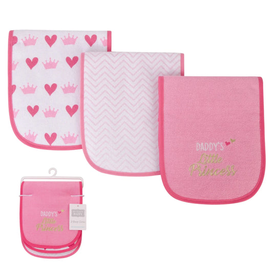 Hudson Baby 3pc Burpcloth