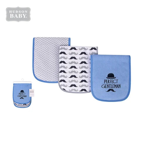 Hudson Baby 3pc Burpcloth